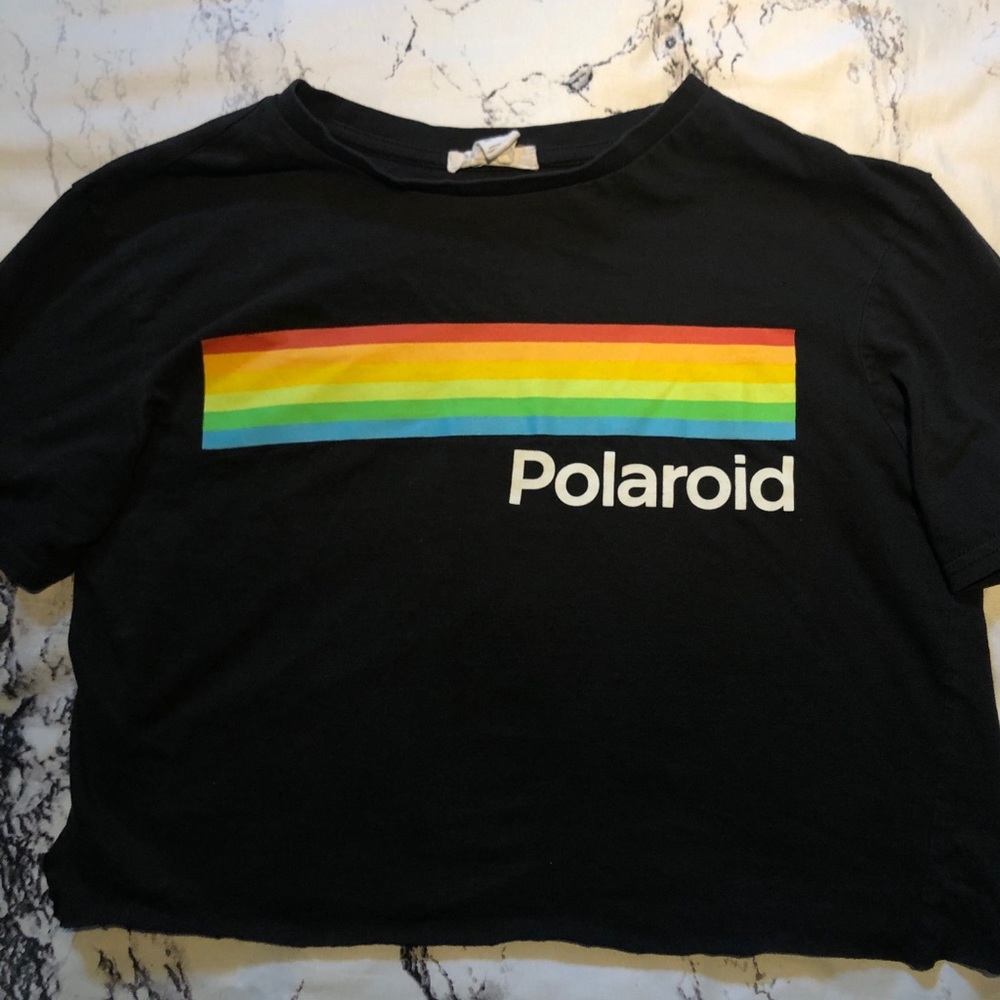 black crop top